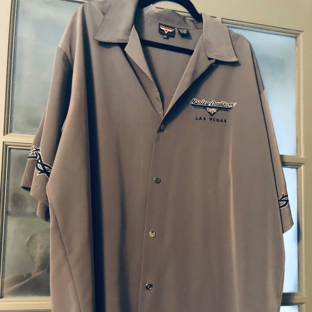 Harley Davidson button down